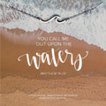 Upon the Waters Wave Necklace
