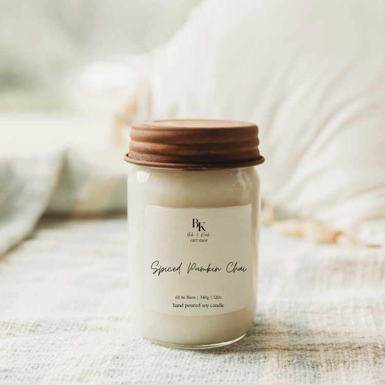 Spiced Pumpkin Chai 12oz Candle
