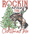 Rockin Round the Christmas Tree DTF Transfer