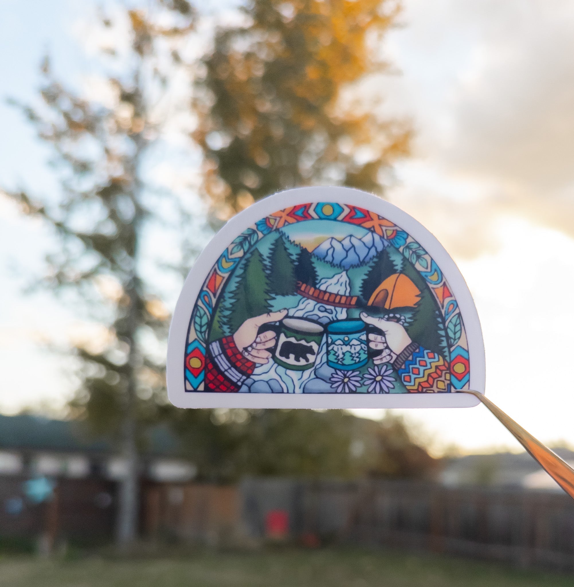 What a View Sticker