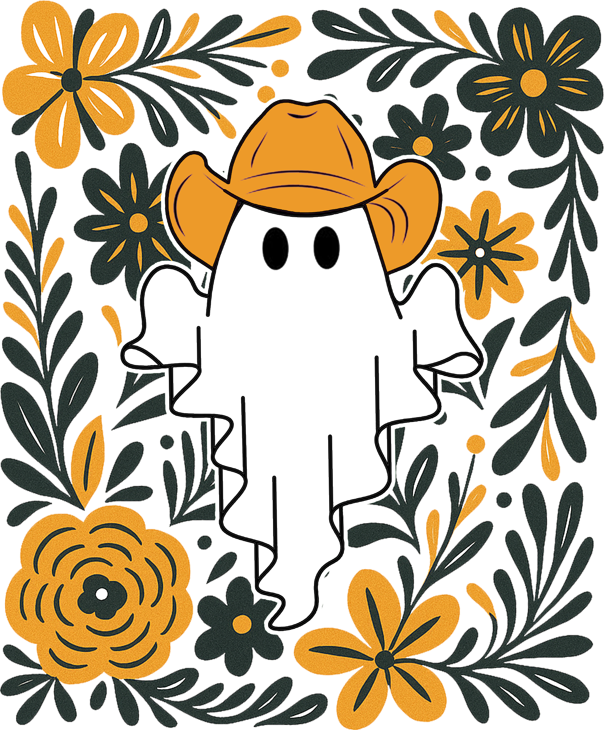 Cowboy Ghost DTF Transfer