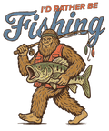 Bigfoot Fishing DTF Transfer
