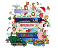 Christmas Movies DTF Transfer