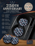 250th Anniversary Patriotic Car Coasters