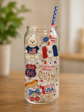 Patriotic Summer Plastic Cup