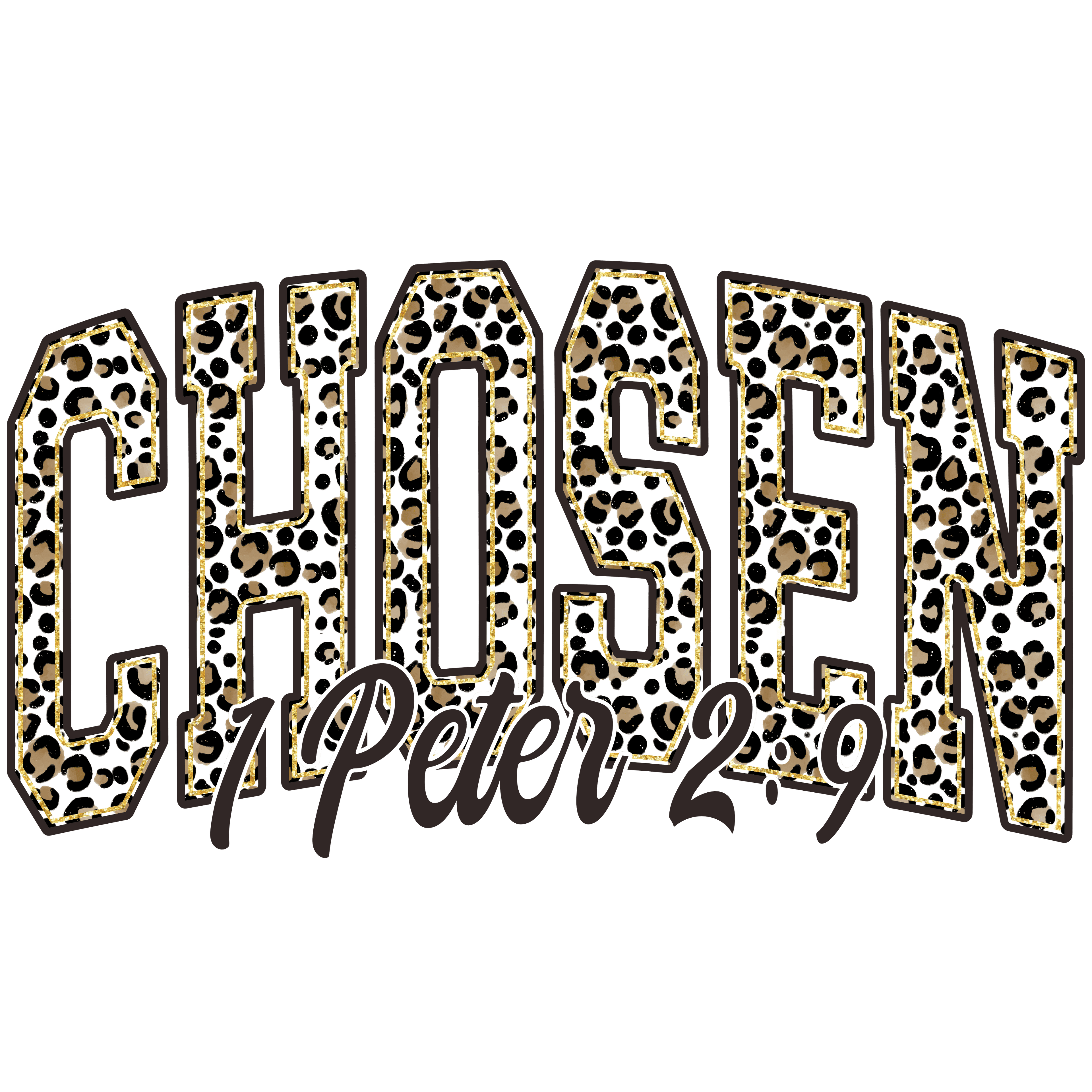Chetah Chosen DTF Transfer
