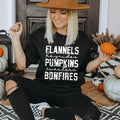 Flannels and Bonfires Sweatshirt