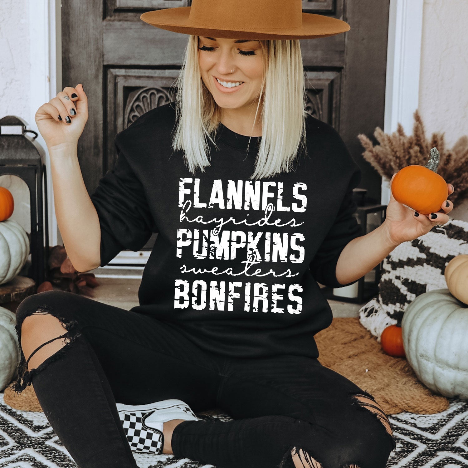 Flannels and Bonfires Sweatshirt