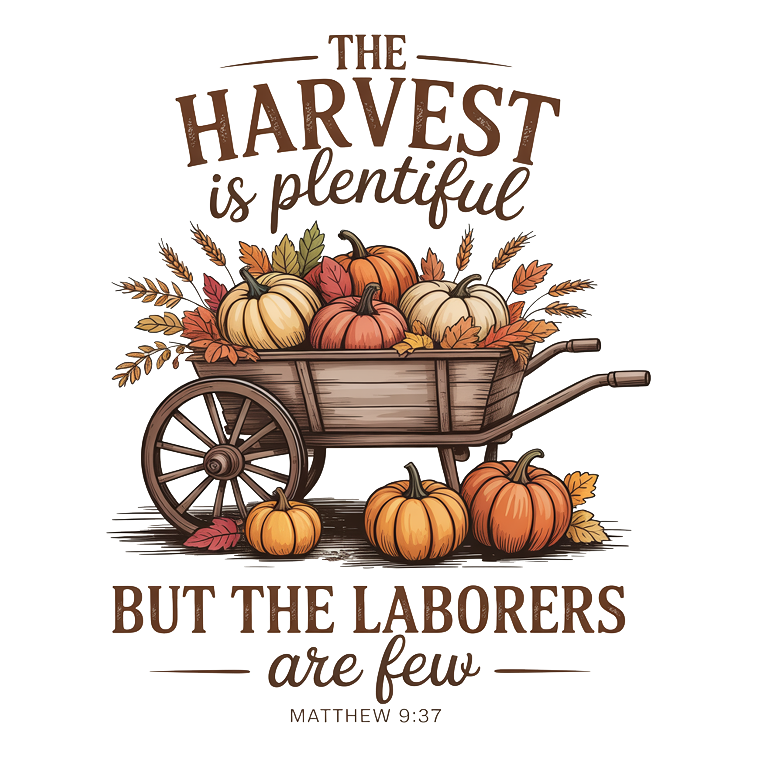 Harvest is Plentiful DTF Transfer