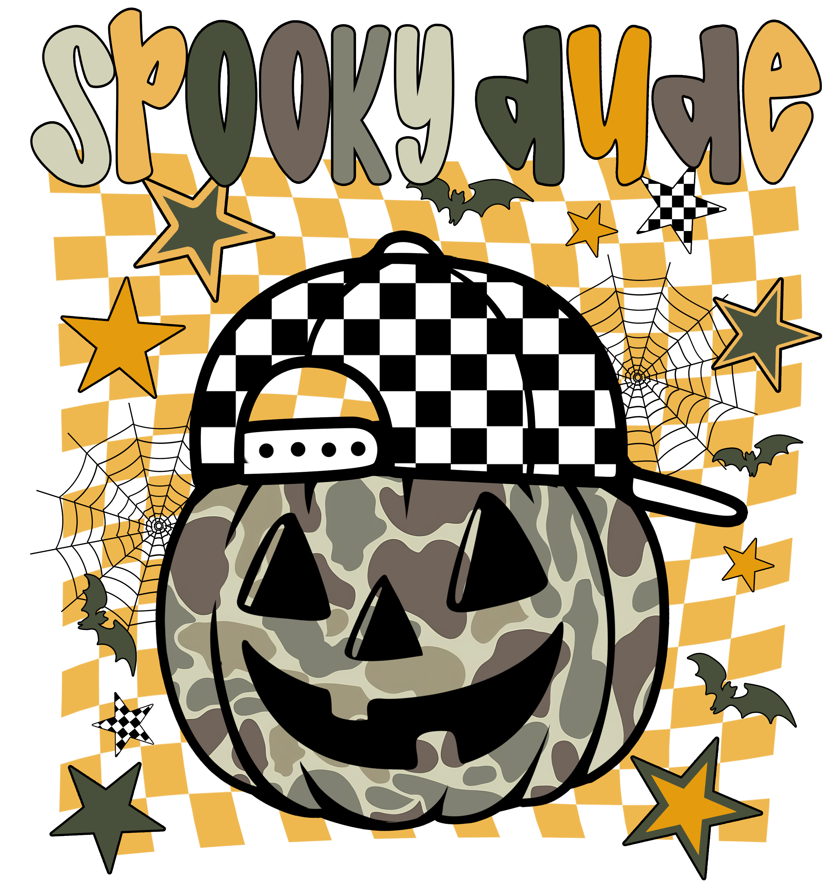 Spooky Dude DTF Transfer