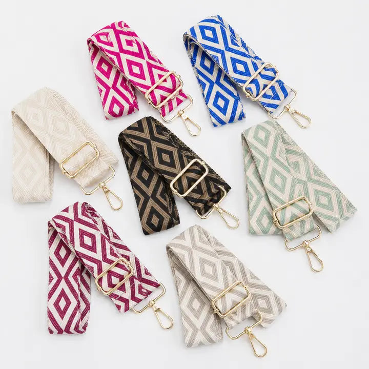 I Kat Woven Adjustable Canvas Strap