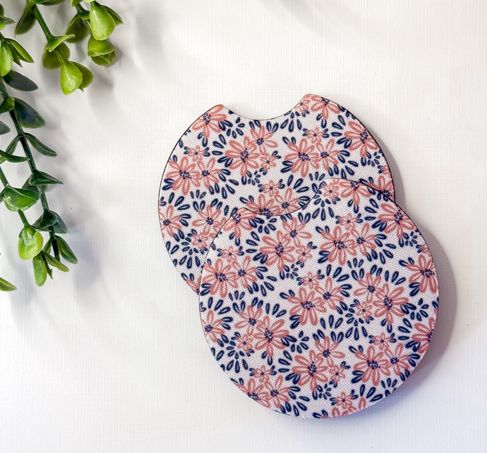 Delicate Spring Car Coasters