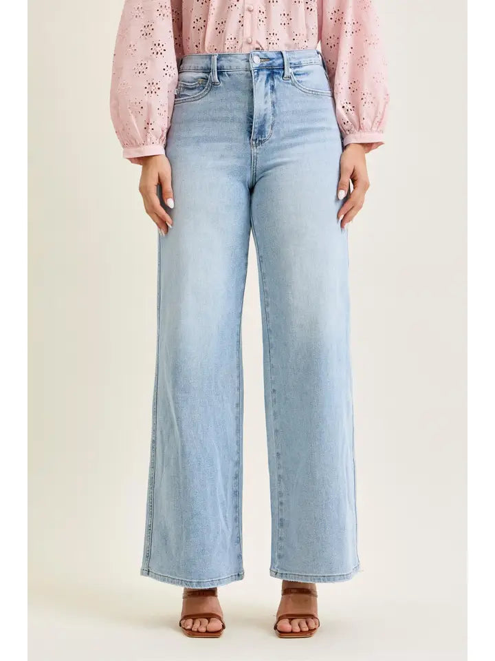 Judy Blue High Waist T.C. Retro Wide w/ Curve Coin Pkt