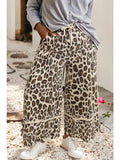 Ldc Leopard Wide Leg Cropped Pants