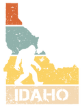 Retro Bigfoot Idaho DTF