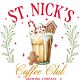 St. Nicks Coffee Club DTF Transfer