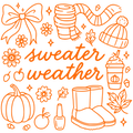 Sweater Weather DTF Transfer