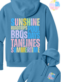 Sunshine Roadtrip Pool Days Hoodie